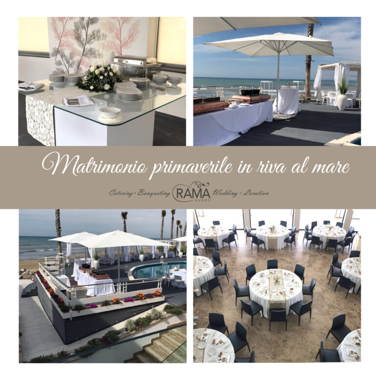 Matrimonio Primaverile in riva al mare