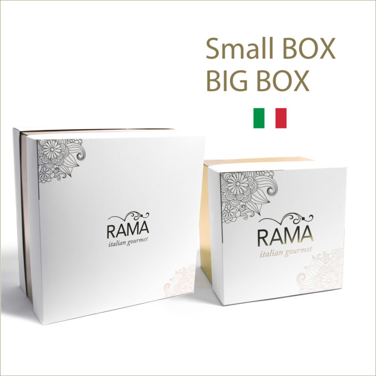 Novità 2021: Big e Small Box, l’elegante strenna natalizia targata Rama Italian Gourmet
