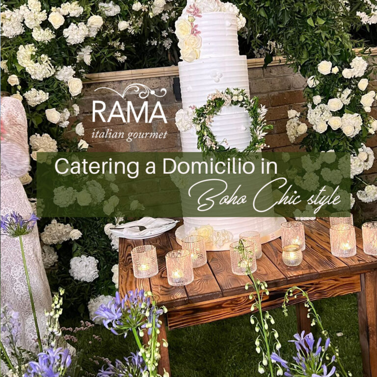 Catering a domicilio in Boho Chic Style