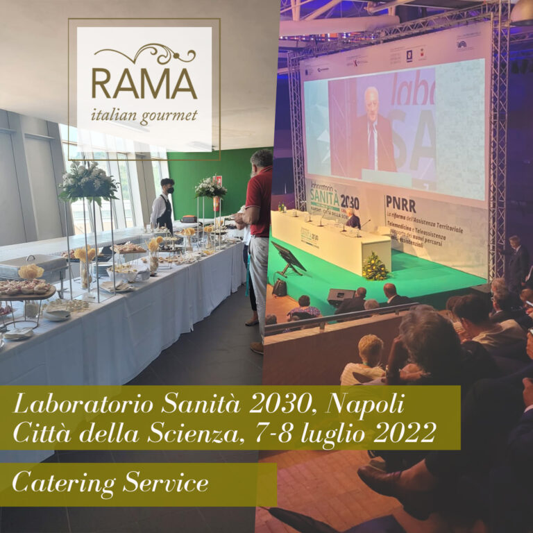 Catering Service al “Laboratorio Sanità 20/30”