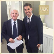 Giovanni Rallo con il Presidente De Luca